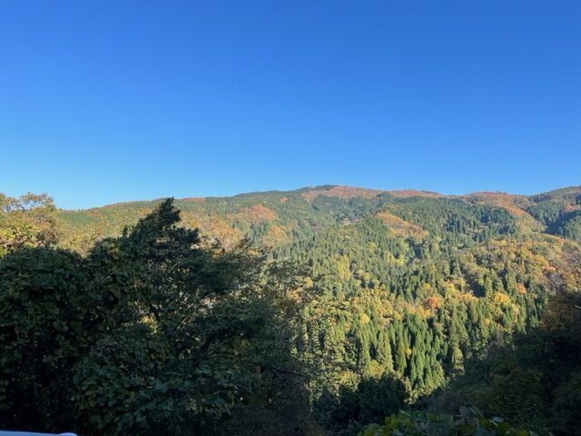 宝達山山頂の紅葉