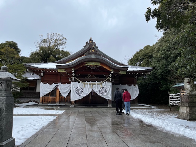 賀茂神社で初詣（2024年）