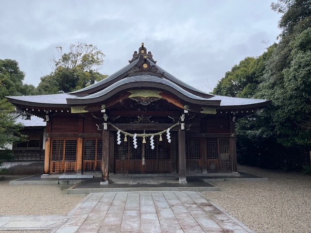 賀茂神社で大晦日参り（2024年）