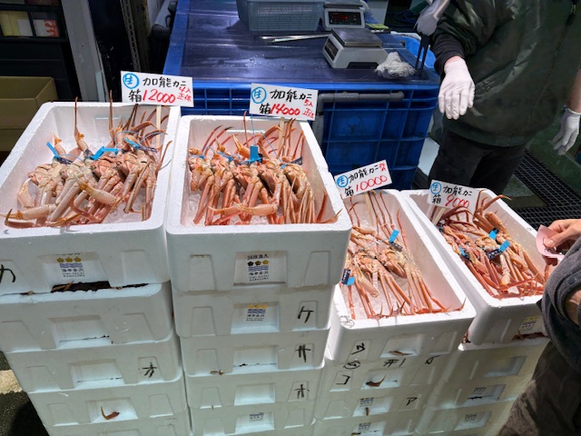 美味しい加能ガニ